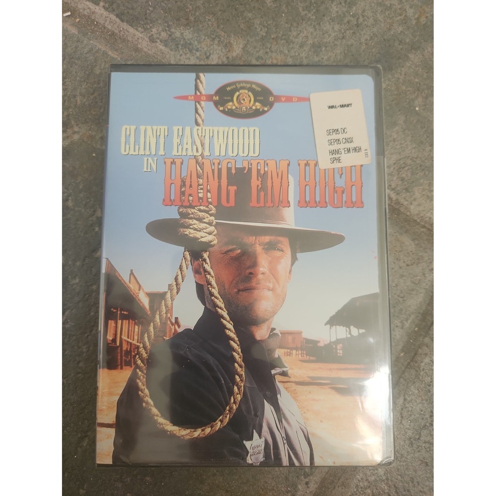 Hang 'em High (DVD, 1968) Brand New Factory Sealed
